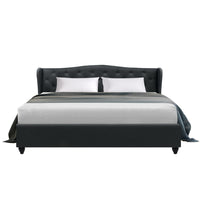 Artiss Bed Frame King Size Charcoal PIER