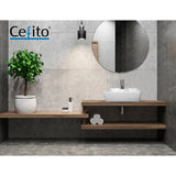 Cefito Bathroom Basin Ceramic Basins Sink Vanity Bowl Above Counter Rectangle White