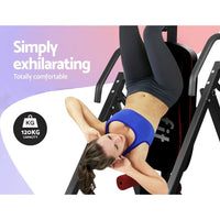 Everfit Inversion Table Gravity Stretcher Inverter Foldable Home Fitness Gym