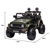 Kahuna Authorised Toyota FJ Cruiser Kids Electric Ride On Car - Green