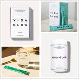 Vida Glow Marine Collagen Sachets Powder Hair Skin Nails Natural Supplements AU