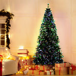 Jingle Jollys 1.8m Christmas Tree Optic Fibre LED Xmas tree 300 Tips