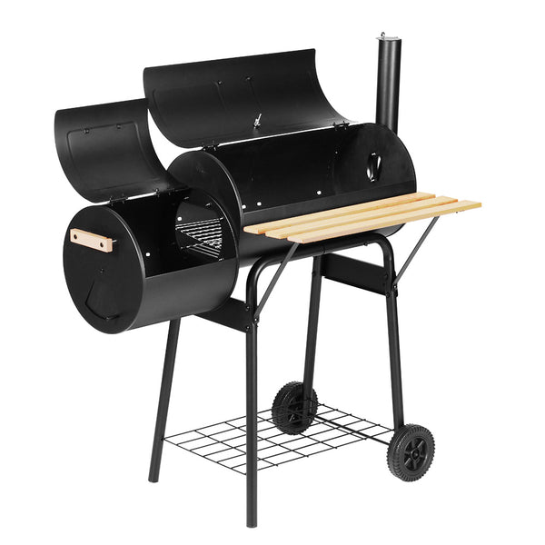 Grillz BBQ Grill Charcoal Smoker Portable Outdoor Kitchen Electric Rotisserie #BBQ Smoker