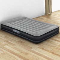 Bestway Air Bed Beds Mattress Premium Inflatable Built-in Pump Queen Size Camping