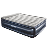 Queen Air Bed Inflatable Mattress Sleeping Mat Built-in Pump Outdoor Camping