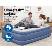 Bestway Air Bed Beds Queen Mattress Inflatable Built-in pump Outdoor Camping