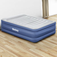 Bestway Air Bed Beds Queen Mattress Inflatable Built-in pump Outdoor Camping