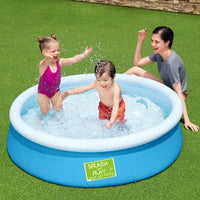 Bestway Inflatable Kids Play Pool Swimming Above Ground Pools Splash & Play 152cm