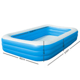 Bestway Inflatable Kids Above Ground Swimming Pool 305cm x 183cm Blue