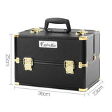 Makeup Case Cosmetic Organiser Beauty Case Organiser Aluminum Locks Portable