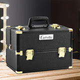 Makeup Case Cosmetic Organiser Beauty Case Organiser Aluminum Locks Portable