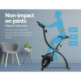 Exercise Bike X-Bike Folding Magnetic Bicycle Cycling Flywheel Home Fitness - Catching Deals