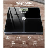 Everfit Bathroom Scales Digital Weighing Scale 180KG Electronic Australia