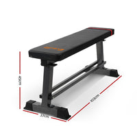 Fitness Flat Bench Weight Press Gym Home Strength Training Work Out Exercise - Catching Deals