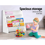 Kids Bookshelf Shelf Children Bookcase Magazine Books Rack Organiser Storage New - Catching Deals