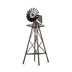 Garden Windmill 160cm Metal Ornaments Outdoor Decor Ornamental Wind Mill