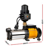 2000W High Pressure Water Pump Multi Stage Home Garden Farm Rain Tank Irrigation