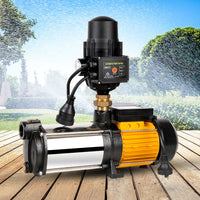 2000W High Pressure Water Pump Multi Stage Home Garden Farm Rain Tank Irrigation