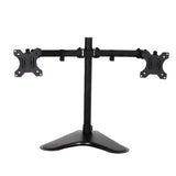 Monitor Stand Arm Dual HD LED TV PC Freestanding Mount Holder 2 Arm Display New - Catching Deals