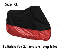 Large Waterproof Outdoor Motorcycle Motorbike Cruiser Scooter Motor Bike Cover