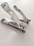 2 Pcs Nail Clippers Manicure Toe Nail Cutter Trimmer Nippers Pedicure Toenail