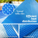 Aquabuddy Solar Swimming Pool Cover 10M X 4M 500 Micron Blue