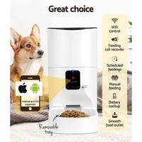 Products i.Pet Automatic Pet Feeder 9L Auto Wifi Dog Cat Feeder Smart Food App Dispenser