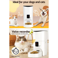 Products i.Pet Automatic Pet Feeder 9L Auto Wifi Dog Cat Feeder Smart Food App Dispenser