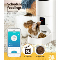 Products i.Pet Automatic Pet Feeder 9L Auto Wifi Dog Cat Feeder Smart Food App Dispenser