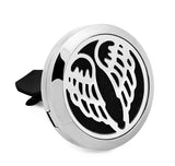 Car Air Freshener Vent Clip Metal Stainless Steel Fragrance Perfume Oil Diffuser