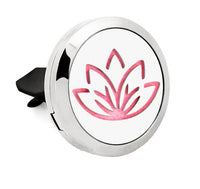 Car Air Freshener Vent Clip Metal Stainless Steel Fragrance Perfume Oil Diffuser