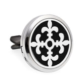 Car Air Freshener Vent Clip Metal Stainless Steel Fragrance Perfume Oil Diffuser