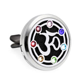 Car Air Freshener Vent Clip Metal Stainless Steel Fragrance Perfume Oil Diffuser