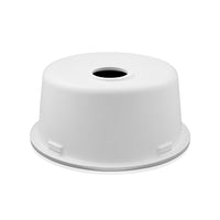 Cefito Stone Kitchen Sink Round 430MM Granite Under/Topmount Basin Bowl Laundry White