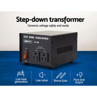 200W Step Down Transformer 240V-110V Stepdown Voltage Converter AU-US Appliances