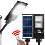 120W LED Solar Lights Outdoor Garden Street Flood Light Sensor Security Lamp New - Catching Deals