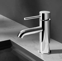 WELS Basin Mixer Tap Bathroom Counter Faucet Kitchen Standard Tall Brass Silver - Catching Deals