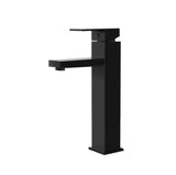 Basin Mixer Tap Bathroom Counter Faucet Tall Vanity Brass WELS Solid Black - Catching Deals