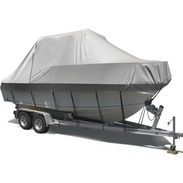 Seamanship 17-19ft Boat Cover Trailerable Jumbo 600D Marine Heavy Duty - Catching Deals