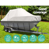 Seamanship 17-19ft Boat Cover Trailerable Jumbo 600D Marine Heavy Duty - Catching Deals