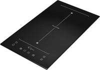 Empava Electric Induction Cooktop Stove Hob with 2 Burners and Sensor Touch in Black Vitro Ceramic Glass - 240V