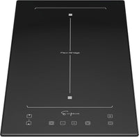 Empava Electric Induction Cooktop Stove Hob with 2 Burners and Sensor Touch in Black Vitro Ceramic Glass - 240V