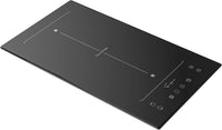 Empava Electric Induction Cooktop Stove Hob with 2 Burners and Sensor Touch in Black Vitro Ceramic Glass - 240V