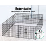 i.Pet 36" 8 Panel Pet Dog Playpen Puppy Exercise Cage Enclosure Play Pen Fence