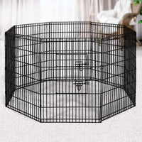 i.Pet 36" 8 Panel Pet Dog Playpen Puppy Exercise Cage Enclosure Play Pen Fence